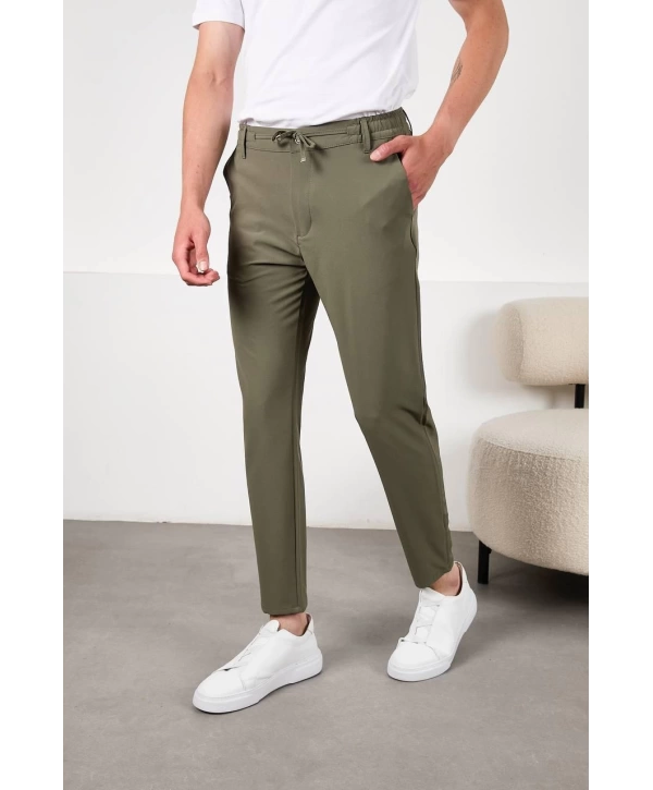 Jogger Likralı Active Pantolon Haki