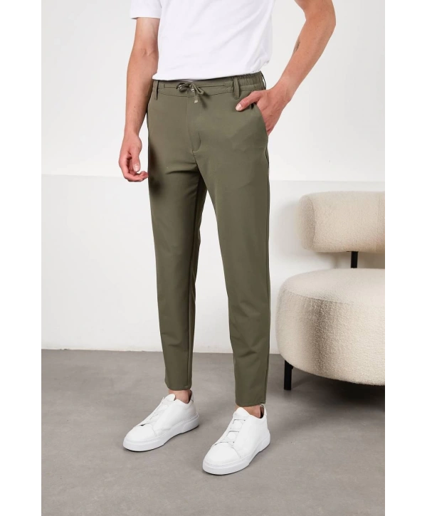Jogger Likralı Active Pantolon Haki