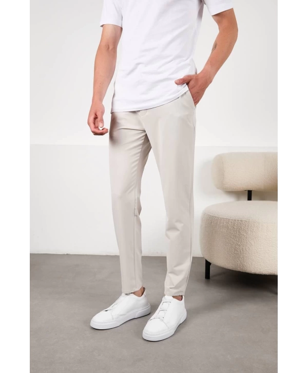 Jogger Likralı Active Pantolon Taş