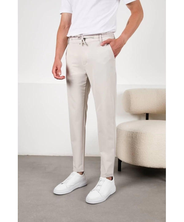 Jogger Likralı Active Pantolon Taş