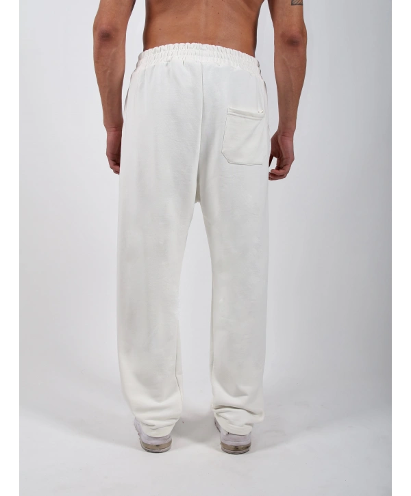 Never Too Late Kapşonlu Baggy Eşofman Takımı Beyaz