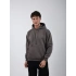 Basic Polarlı Kapşonlu Hoodie (Sweatshirt) Antrasit