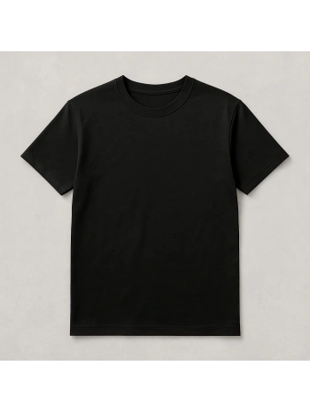 Regular Siyah Tişört