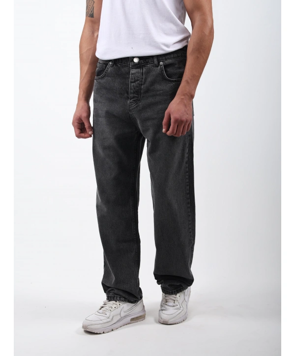 Baggy Kot Pantolon Antrasit Gri