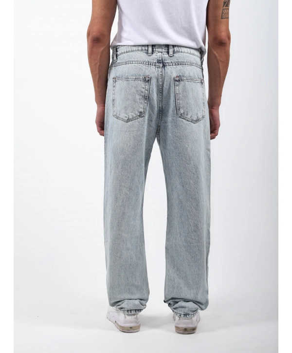 Baggy Kot Pantolon Soğuk Gri