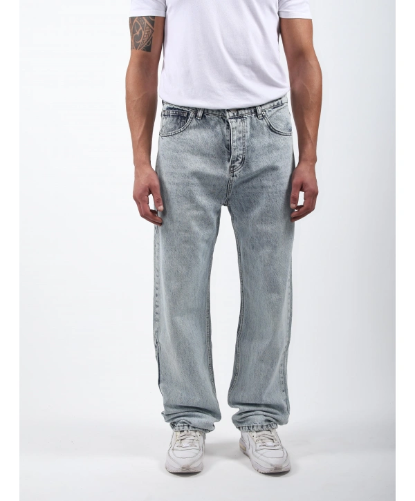 Baggy Kot Pantolon Soğuk Gri