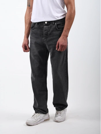 Baggy Kot Pantolon Antrasit Gri