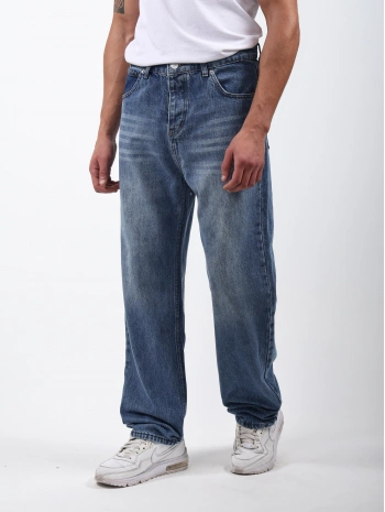 Baggy Kot Pantolon Koyu Mavi