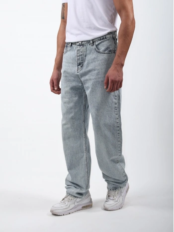 Baggy Kot Pantolon Soğuk Gri