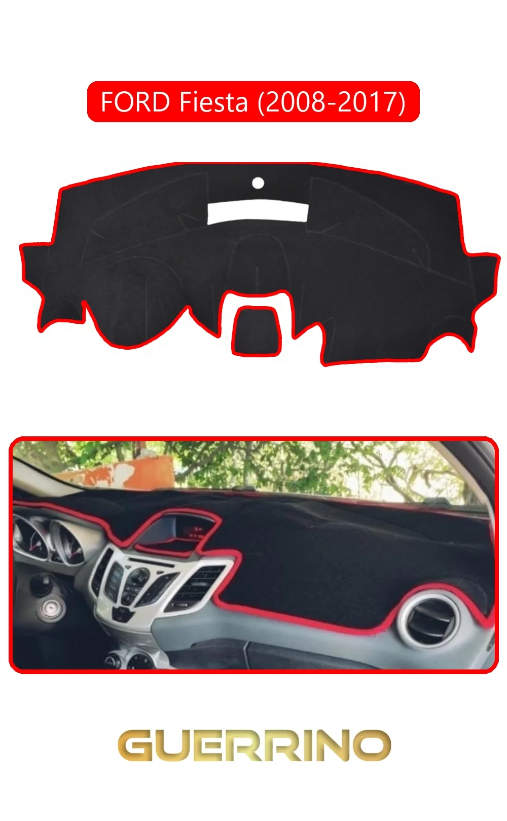 AUDI A3 (2004-2008)TORPİDO KORUMA HALISI MAVİ KENAR