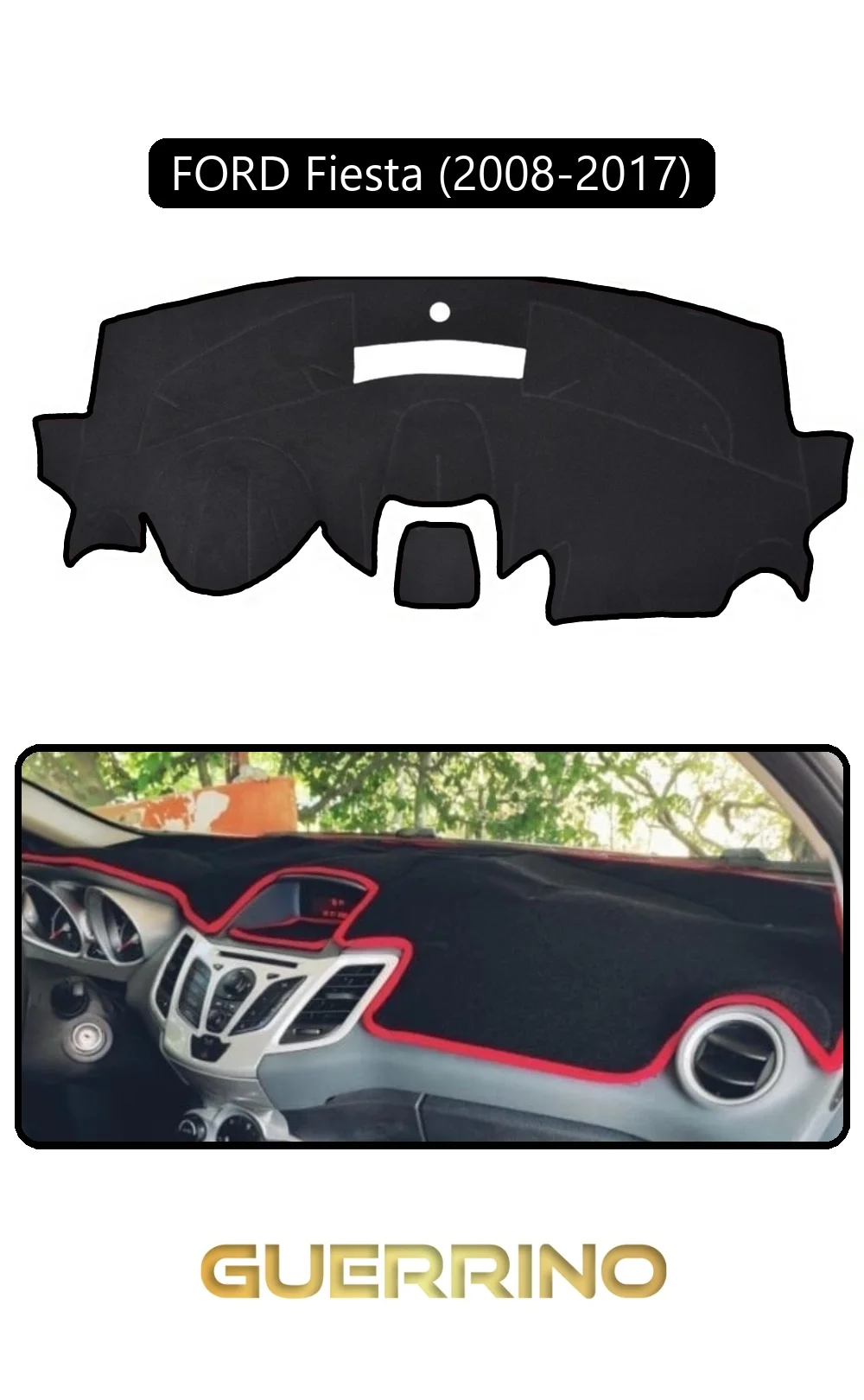 KİA RİO PRİDE 2005-2011TORPİDO KORUMA HALISI GRİ KENAR