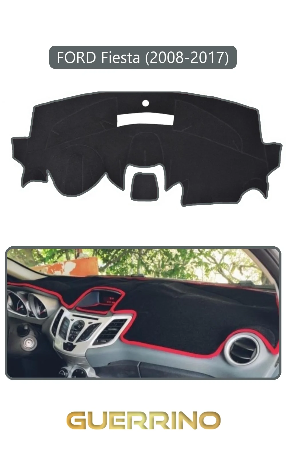 OPEL Meriva A (2003-2010)TORPİDO KORUMA HALISI MAVİ KENAR