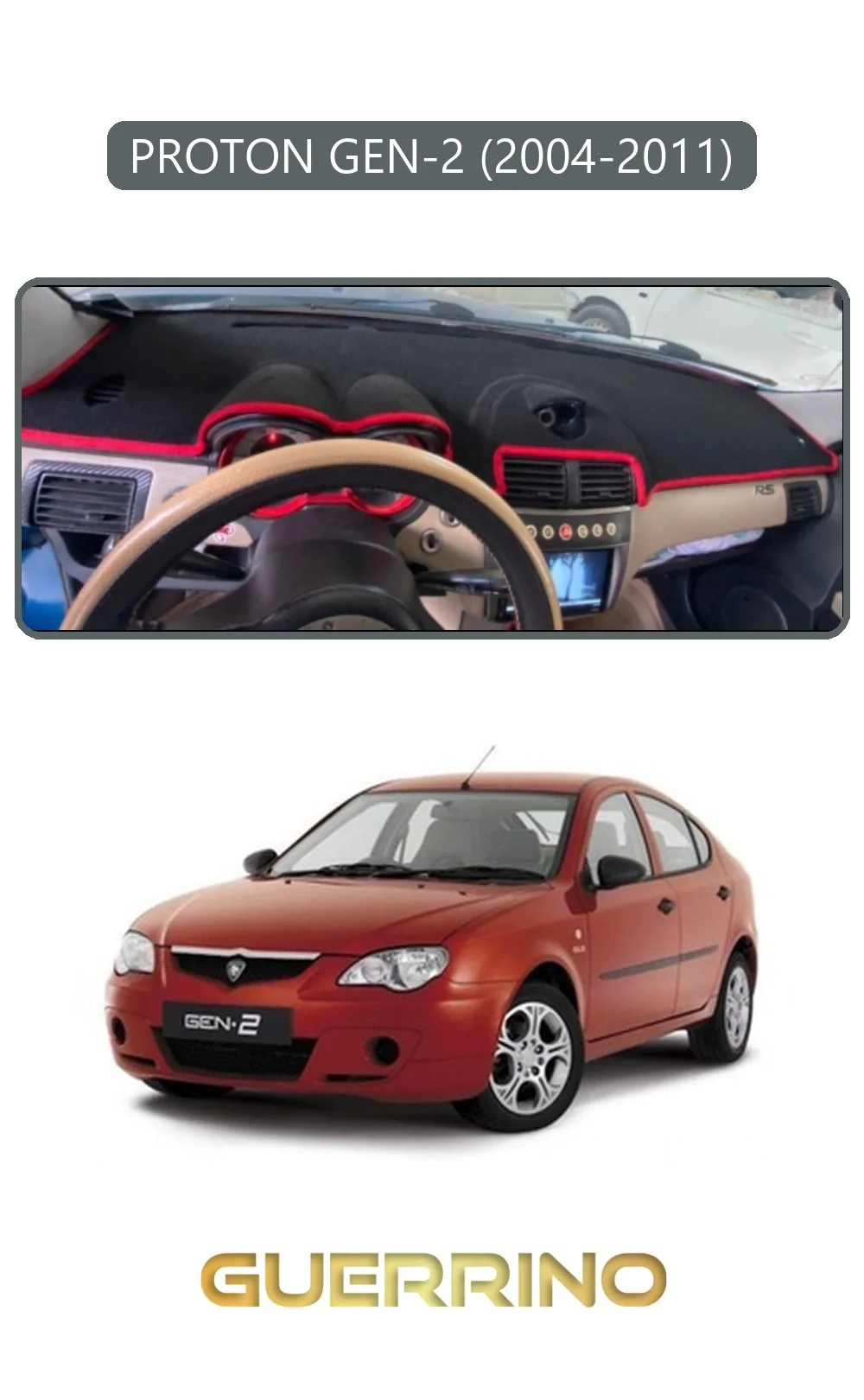 TOYOTA Corolla (2000-2006)TORPİDO KORUMA HALISI MAVİ KENAR
