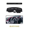 CITROEN Berlingo 1996-2001TORPİDO KORUMA HALISI KIRMIZI KENAR