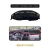 CITROEN C4 2005-2020TORPİDO KORUMA HALISI KIRMIZI KENAR