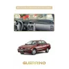 CITROEN C5 2008-2015TORPİDO KORUMA HALISI KIRMIZI KENAR