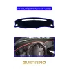 FORD Courier 2013-2020 EkransızTORPİDO KORUMA HALISI GRİ KENAR