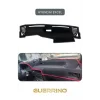 HYUNDAİ SANTA FE 2012-2017TORPİDO KORUMA HALISI KIRMIZI KENAR