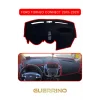 MAZDA 626 1997-2002TORPİDO KORUMA HALISI KIRMIZI KENAR