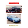 PEUGEOT 106 TORPİDO KORUMA HALISI KIRMIZI KENAR