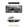 PORSCHE Cayenne (2002-2010) - (955 / 957; )TORPİDO KORUMA HALISI GRİ KENAR