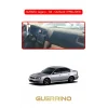 RENAULT 12 - Toros KAPAKLI TORPİDO KORUMA HALISI SİYAH KENAR