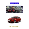 RENAULT Clio 2 USTTEN ÇUKURLUTORPİDO KORUMA HALISI KIRMIZI KENAR