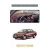 RENAULT Kangoo-2 (1997-2008) AIRBAGLITORPİDO KORUMA HALISI SİYAH KENAR