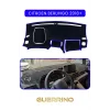 SUZUKI Grand Vitara (2003-2006) TORPİDO KORUMA HALISI KIRMIZI KENAR