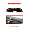 TOYOTA Corolla (2006-2012) TORPİDO KORUMA HALISI KIRMIZI KENAR