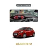 TOYOTA Corolla (2012-2018)TORPİDO KORUMA HALISI KIRMIZI KENAR