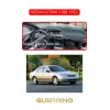 TOYOTA Corolla (2018+)TORPİDO KORUMA HALISI KIRMIZI KENAR