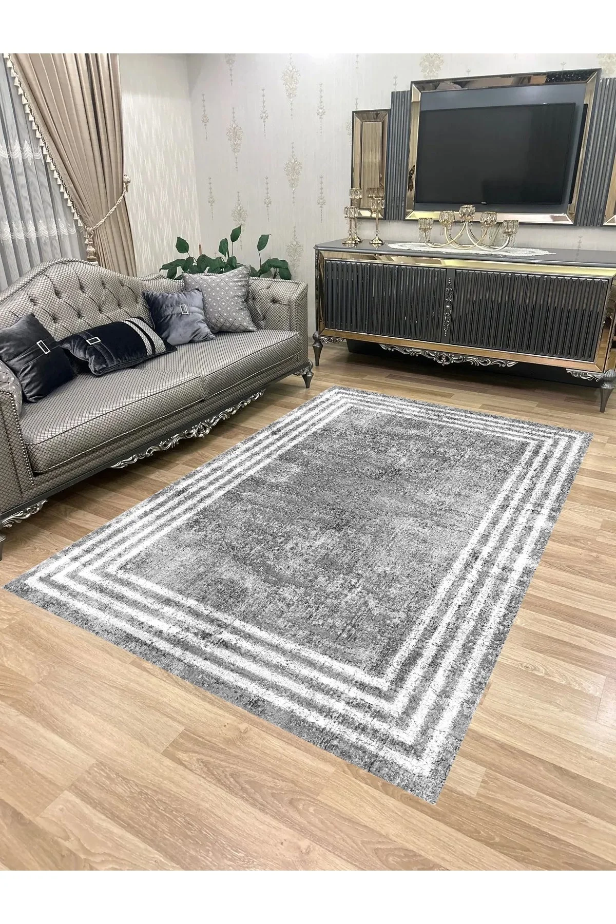 Yıkanabilir Kaymaz Taban Halı Mutfak Dekor Yolluk Koridor Halısı Salon Halısı İNSİDEBEYAZ