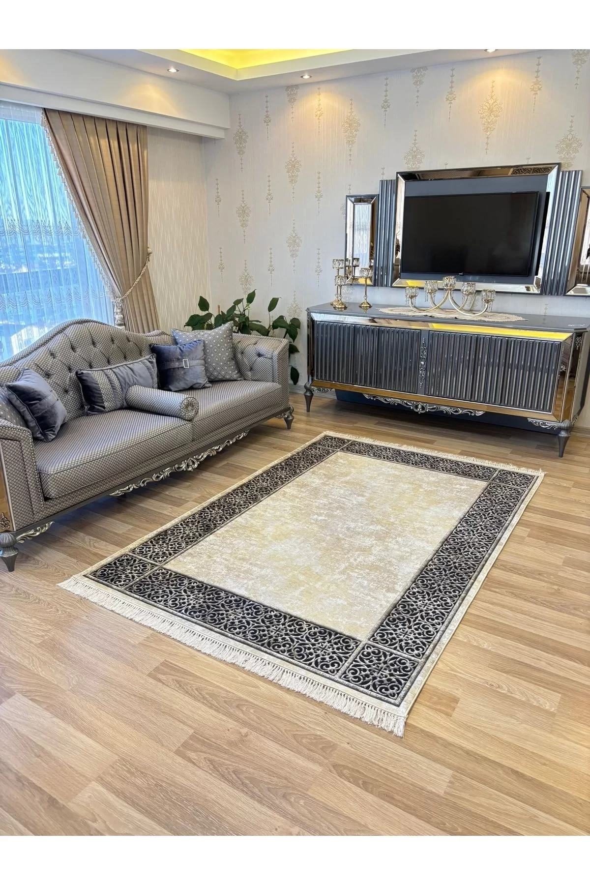 Yıkanabilir Kaymaz Taban Halı Mutfak Dekor Yolluk Koridor Halısı Salon Halısı AGİNGKREM