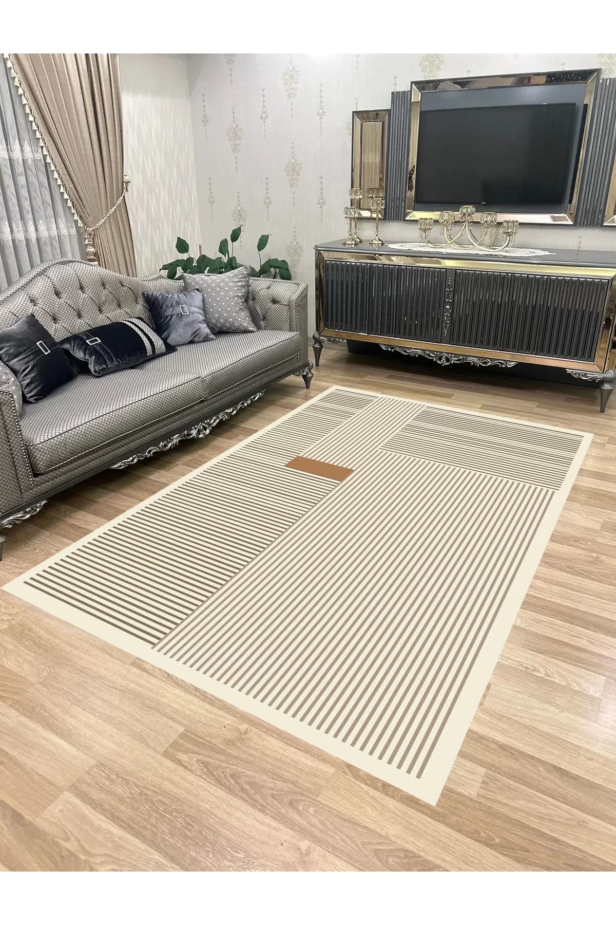 Yıkanabilir Kaymaz Taban Halı Mutfak Dekor Yolluk Koridor Halısı Salon Halısı 1150