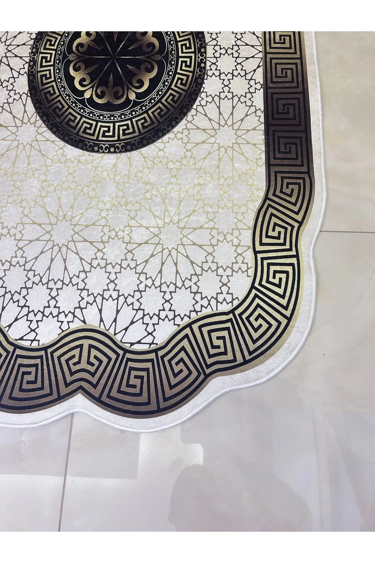 Yıkanabilir Kaymaz Taban Halı Mutfak Salon Dekor ara hol ve Yolluk Koridor Halısı-3004