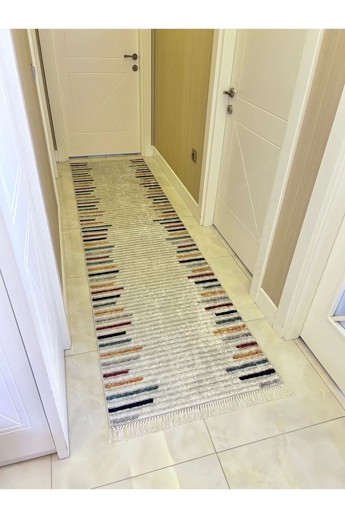 Yıkanabilir Kaymaz Taban Halı Mutfak Salon Dekor ara hol ve Yolluk Koridor Halısı-1397