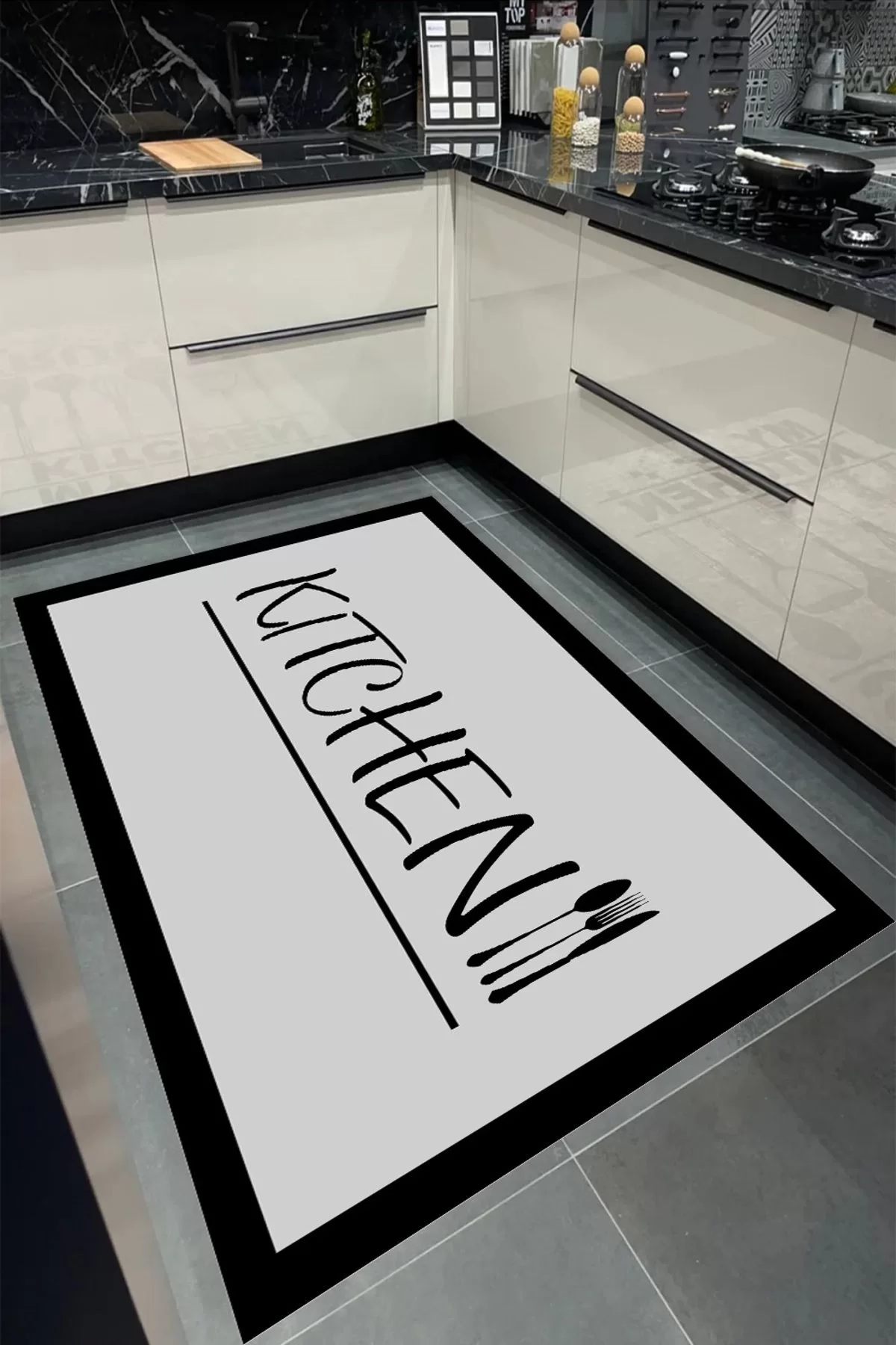 Yıkanabilir Kaymaz Taban Halı Salon Dekor Yolluk Koridor Mutfak Halısı Dinner