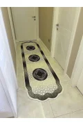 Yıkanabilir Kaymaz Taban Halı Mutfak Salon Dekor ara hol ve Yolluk Koridor Halısı-3004