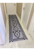 Yıkanabilir Kaymaz Taban Halı Mutfak Salon Dekor ara hol ve Yolluk Koridor Halısı-IKY4711