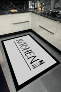 Yıkanabilir Kaymaz Taban Halı Salon Dekor Yolluk Koridor Mutfak Halısı Dinner