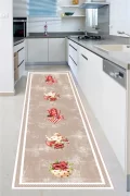 Yıkanabilir Kaymaz Taban Halı Salon Dekor Yolluk Koridor Mutfak Halısı Dinner