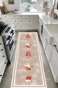 Yıkanabilir Kaymaz Taban Halı Salon Dekor Yolluk Koridor Mutfak Halısı Dinner