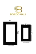 Su Emici Yumuşak Kaymaz Taban Sünger Dolgulu Yıkanabilir Dekoratif Banyo Paspası MULTİ