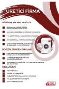 Su Emici Yumuşak Kaymaz Taban Sünger Dolgulu Yıkanabilir Dekoratif Banyo Paspası İSKANDİNAV