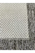 Sisal Zigzag Halı – Dinamik Desenli, Kaymaz Tabanlı, 4 Renk Seçeneği