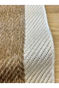 Sisal Zigzag Halı – Dinamik Desenli, Kaymaz Tabanlı, 4 Renk Seçeneği