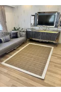 Sisal Zigzag Halı – Dinamik Desenli, Kaymaz Tabanlı, 4 Renk Seçeneği