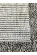 Sisal Düz Çizgili Halı – Modern Çerçeve Desenli, Kaymaz Taban, 4 Renk Seçeneği