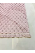 Petek Desenli Kaymaz Tabanlı Yolluk Halı | Modern Koridor Halısı
